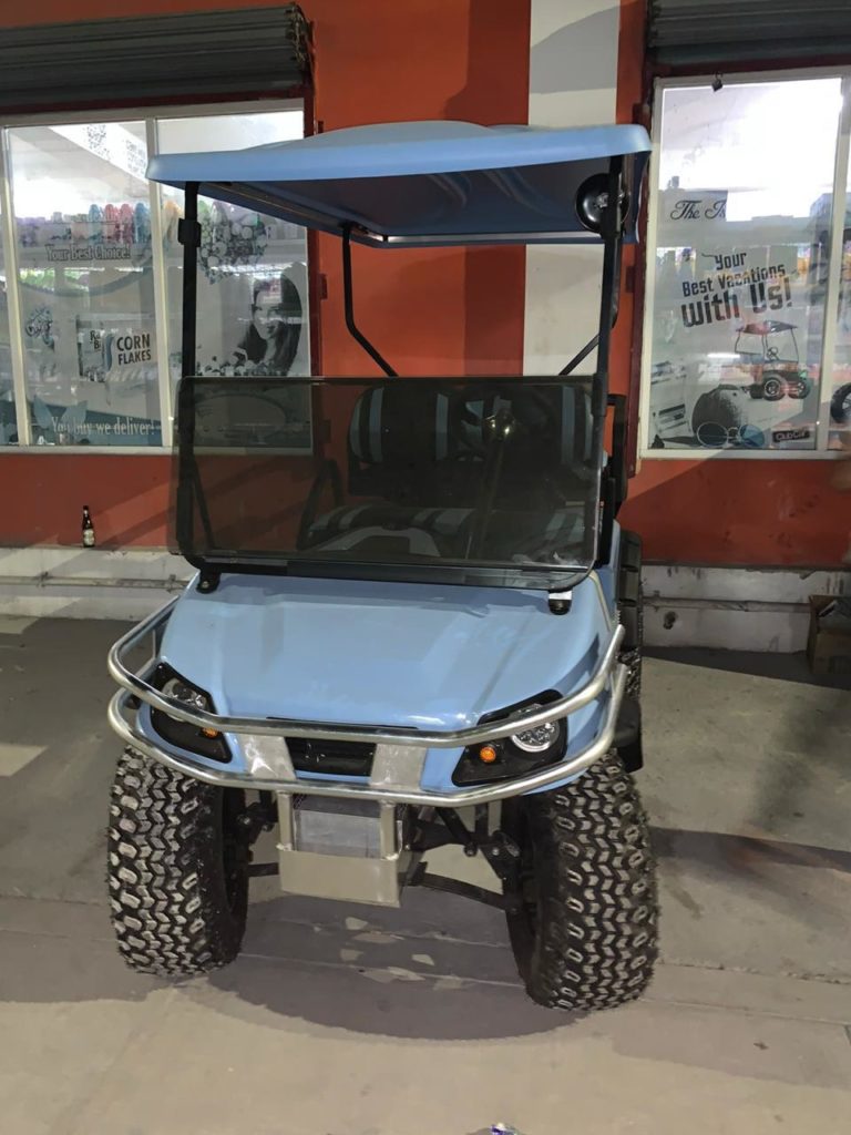 San Pedro Ambergris Caye Belize golf cart rentals