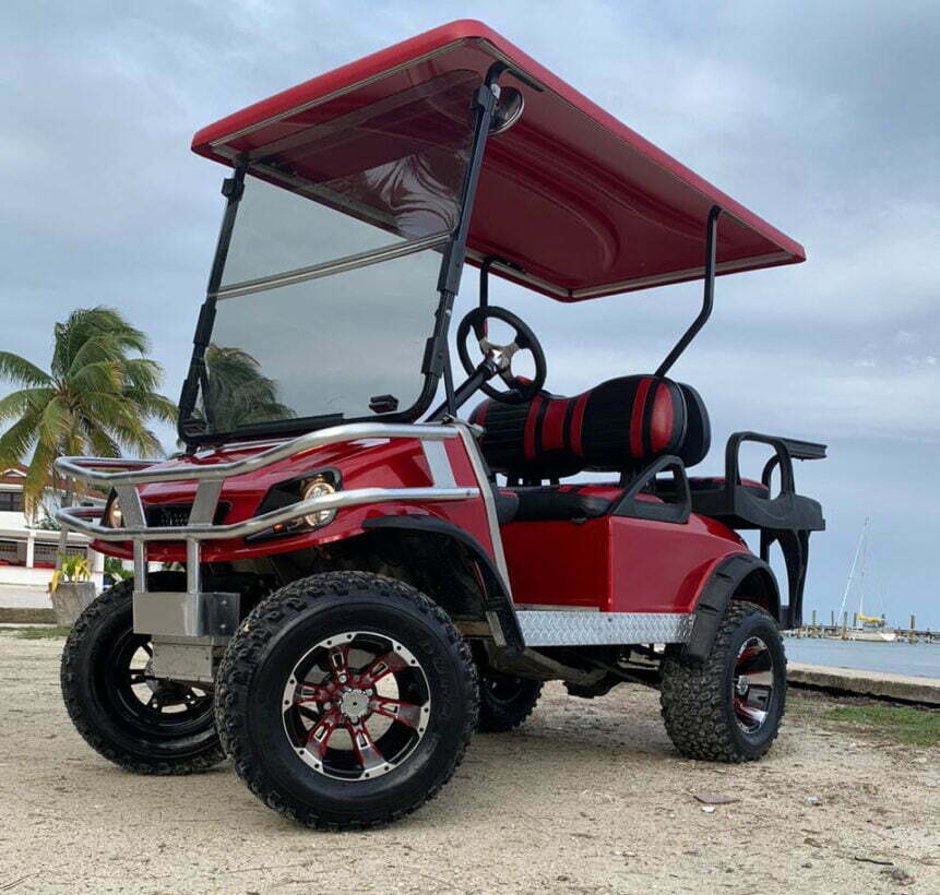 Reefside Golf Cart Rental in San Pedro Best Rates in Belize
